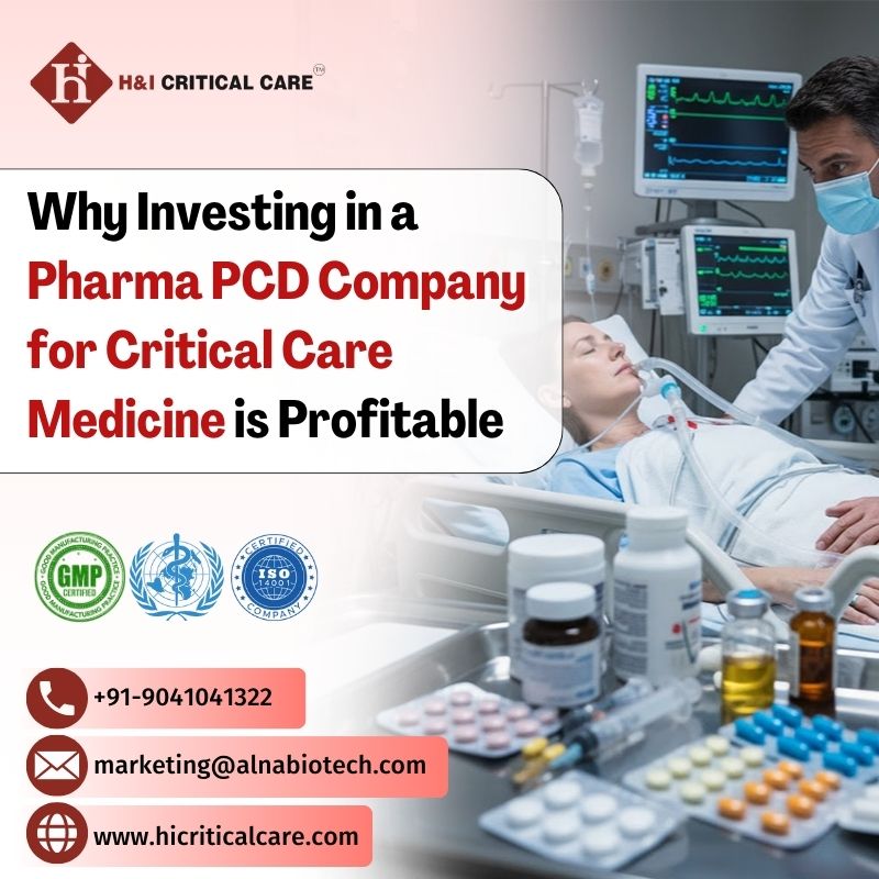 Pharma PCD Company for Critical Care Medicine