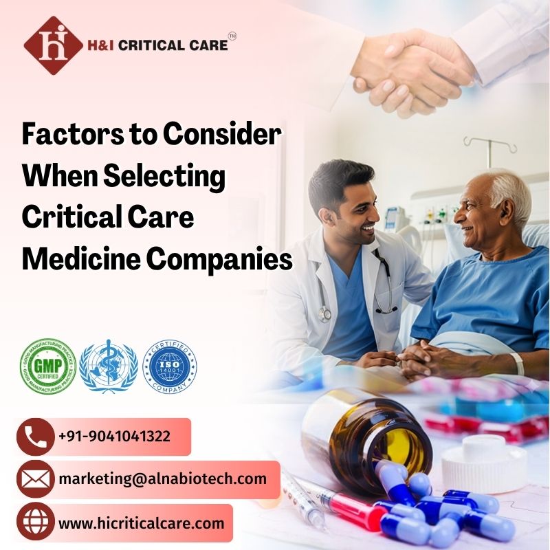 Critical Care Medicine Companies
