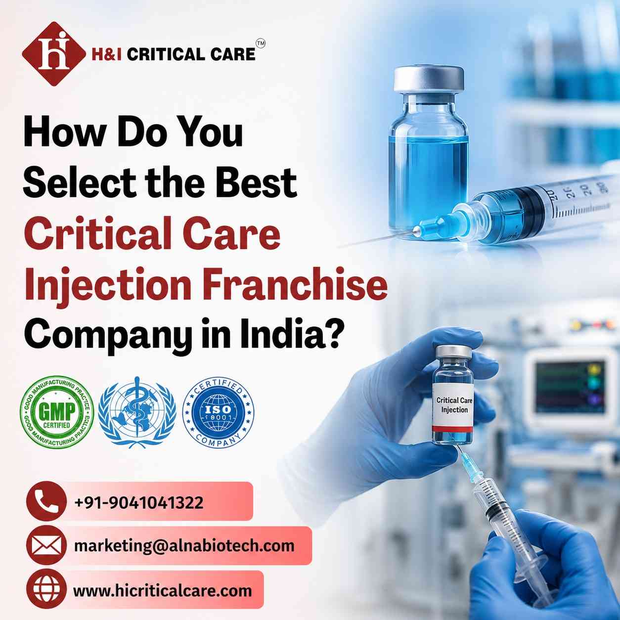 Critical Care Injection Franchise Company