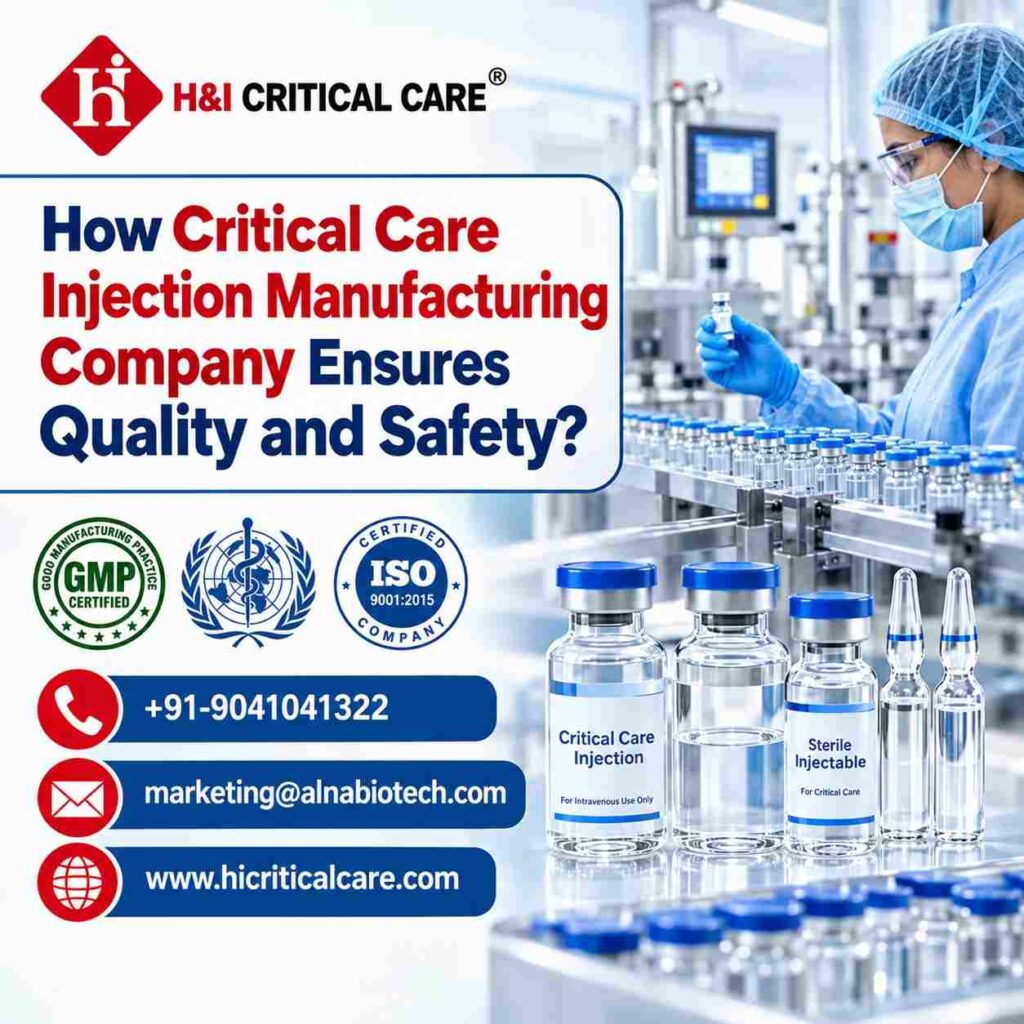 Critical Care Injection Manufacturing Company